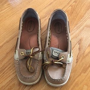 Sperry Boat Shoes- Gold Angelfish